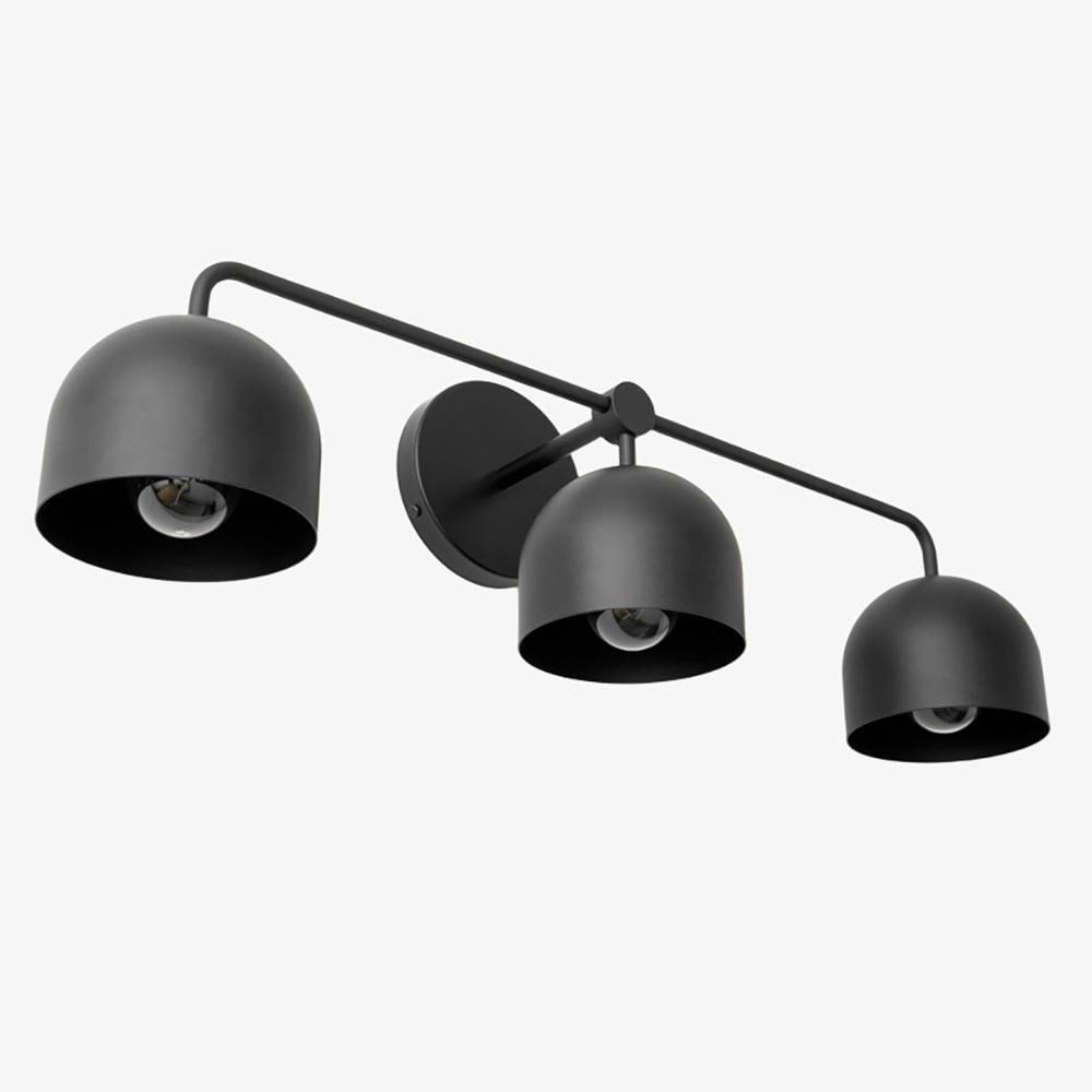 Metio Dome Farmhouse Vanity Wall Light Colorful Metal Sconce T450