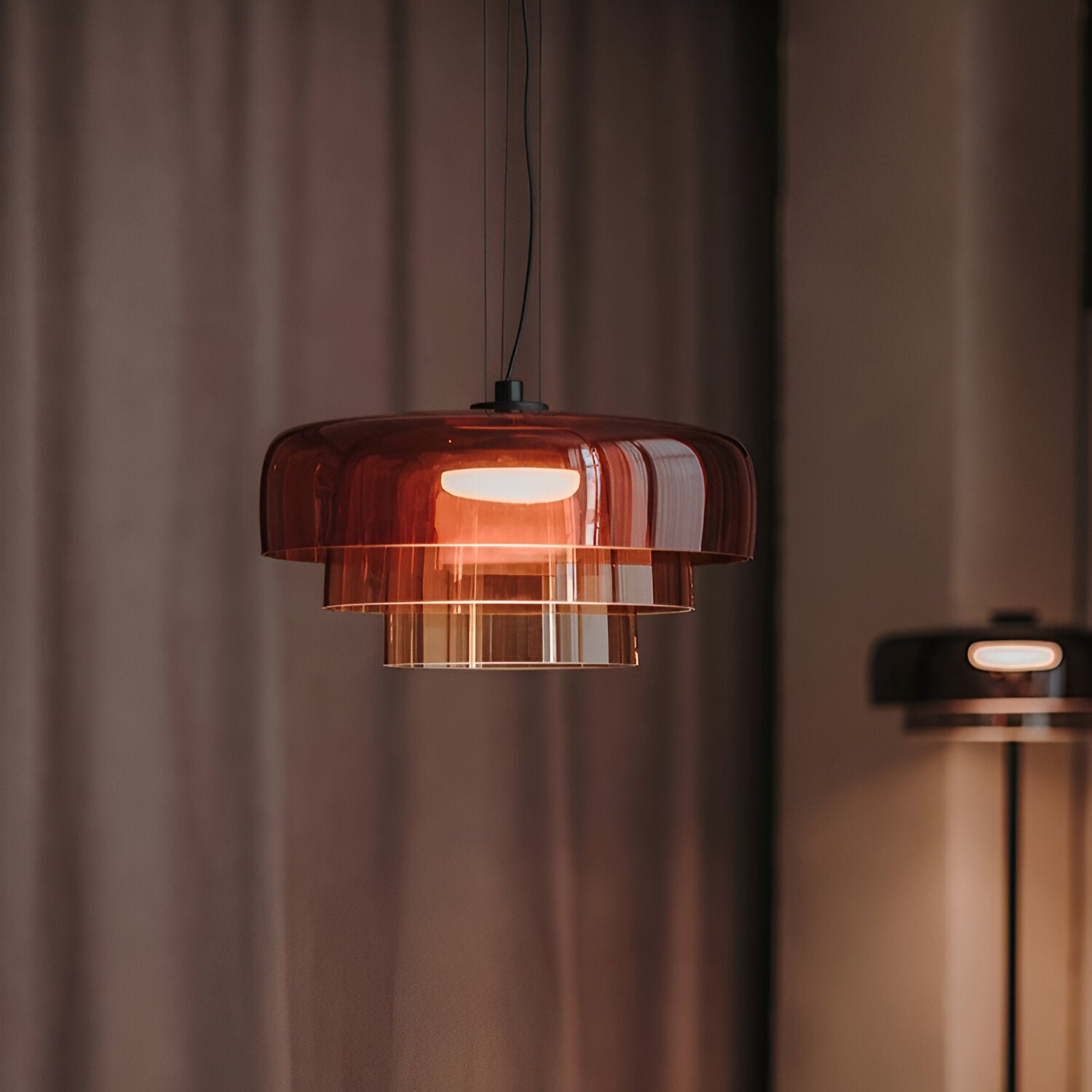 Nordic Celestial Glass Pendant Light D908