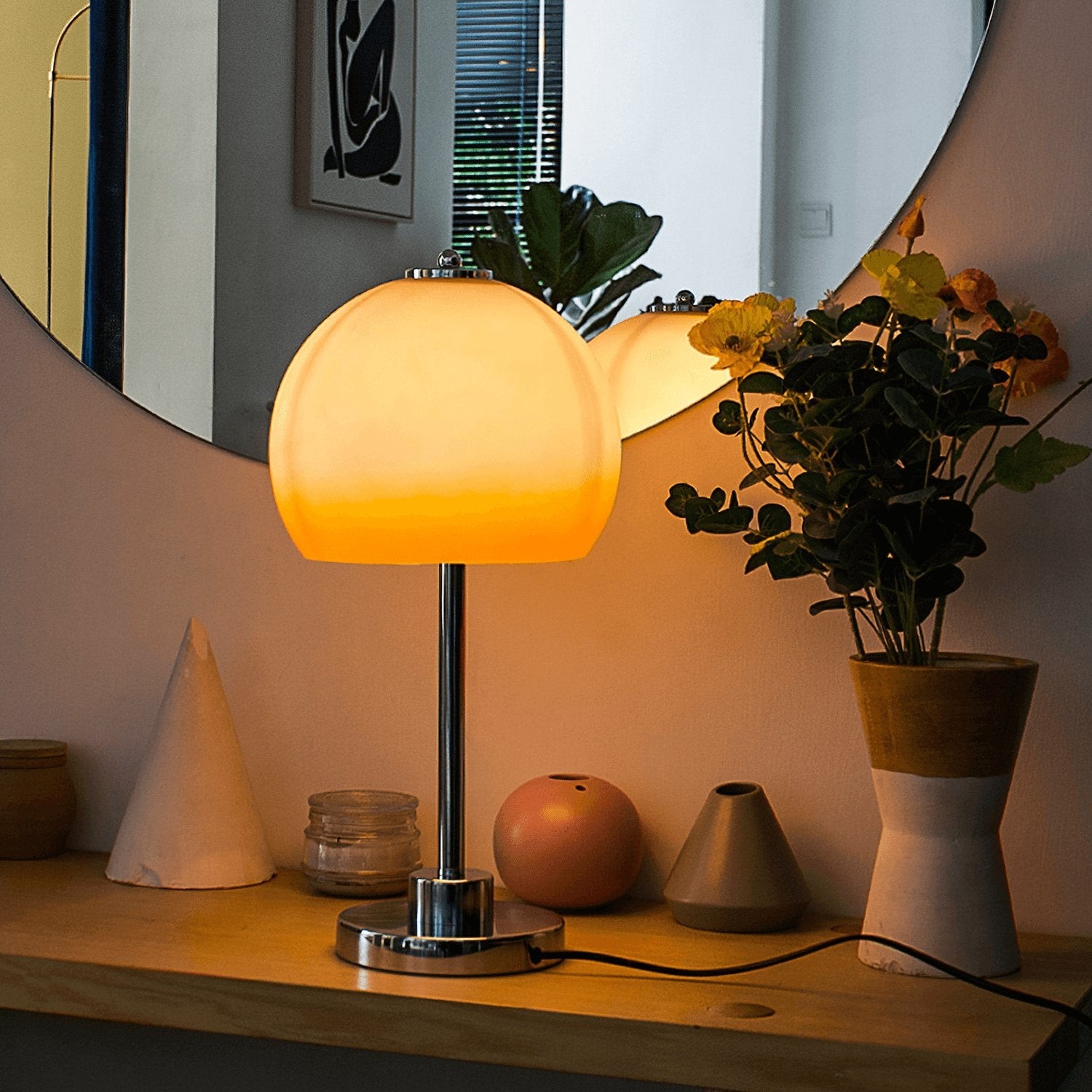 Retro Mushroom Table Lamp M26
