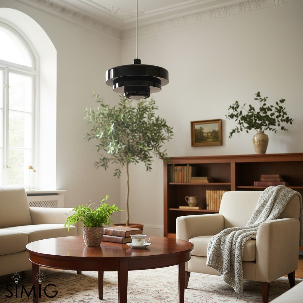 Triple Layer Disc Macaron Cake Pendant Light S90