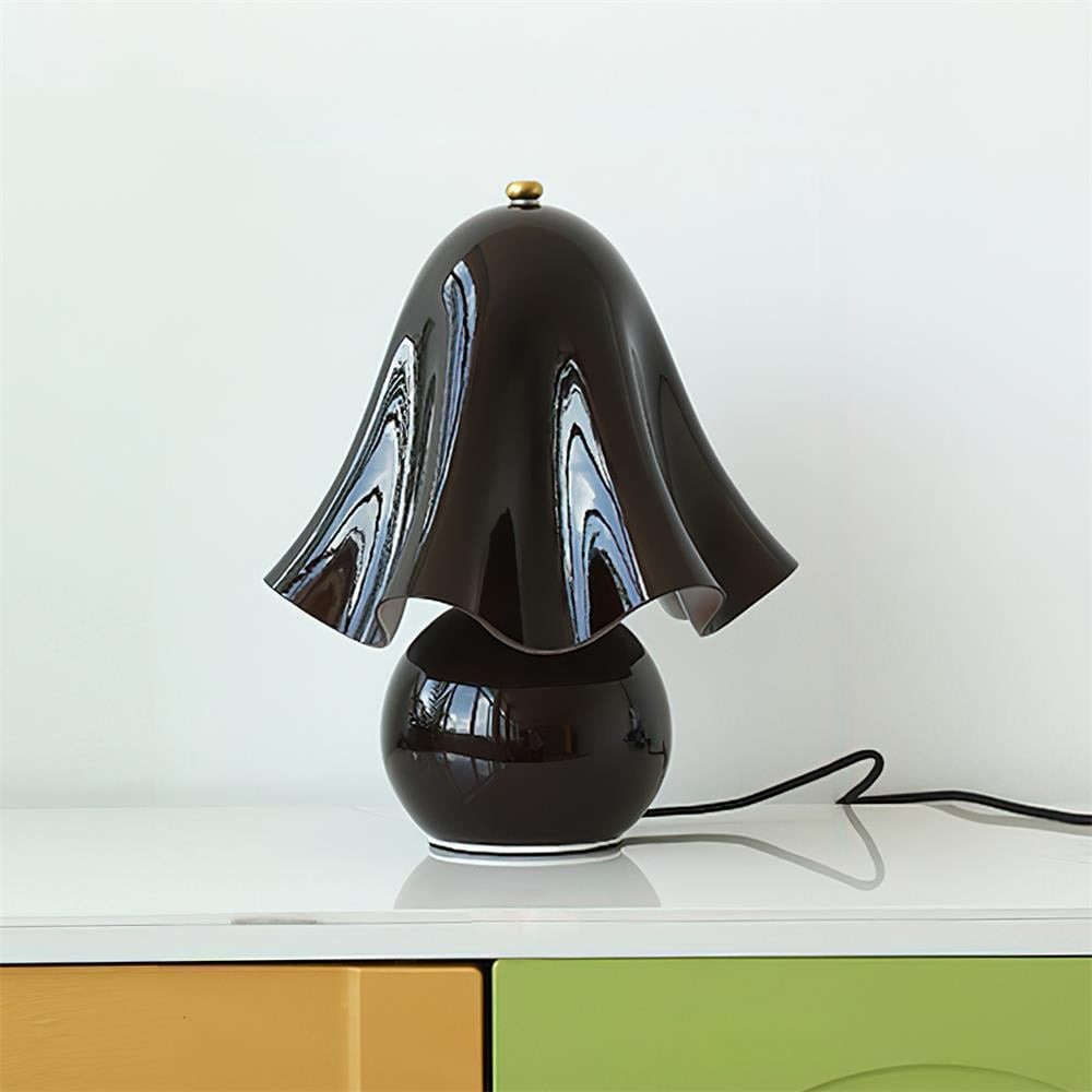 Bellina Decorative Table Lamp - Sculptural Bell Flower Shape T281