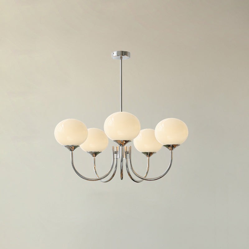 Nordic Bauhaus Glass Marshmallow Chandelier S168