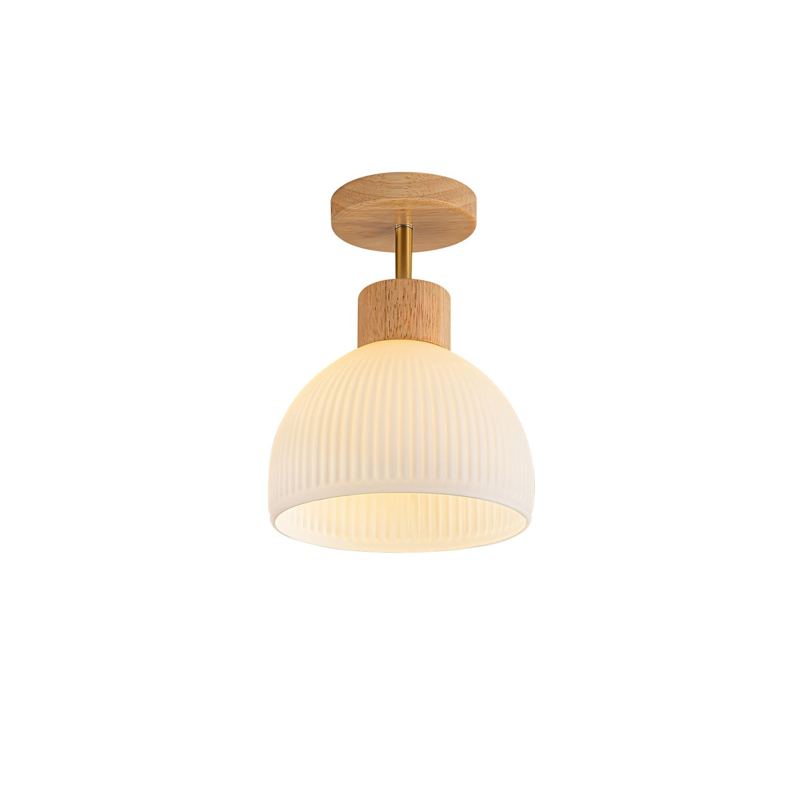 Nordic Wood Style LED Ceiling Lamp M177