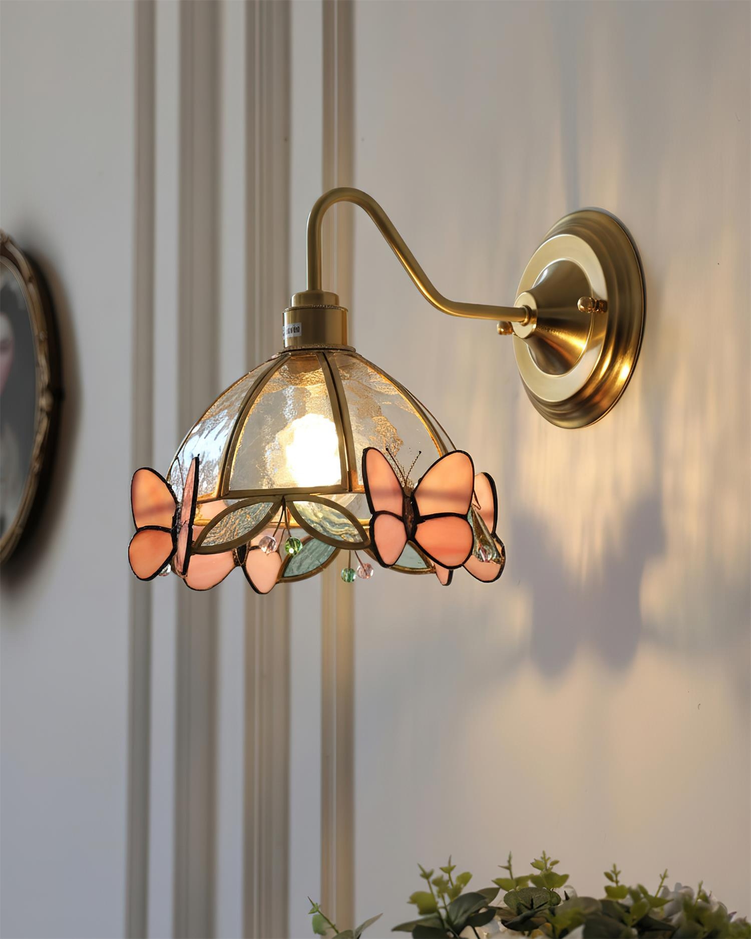 Butterfly Jewel Wall Lamp D240