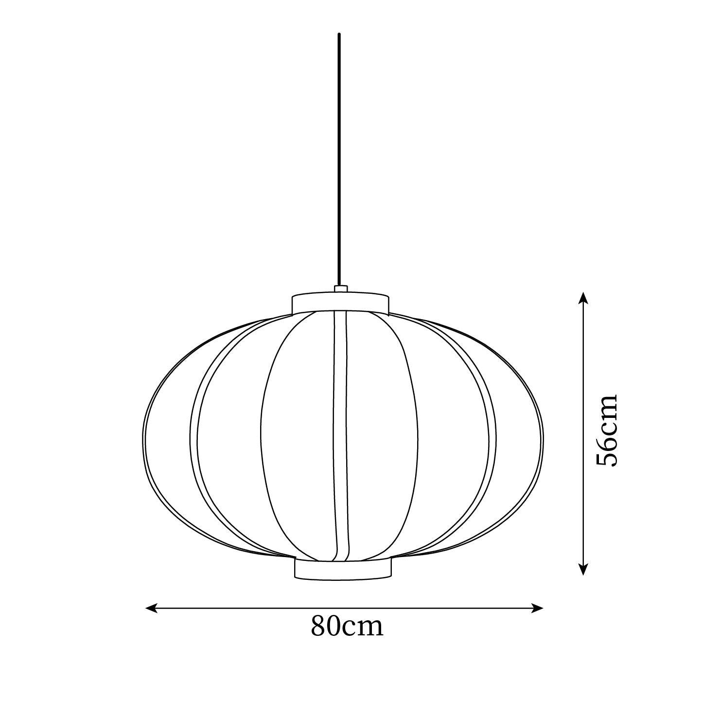 Minimalist Black and White Lantern Pendant Lamp M220