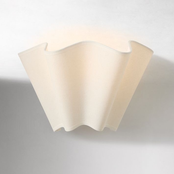 Aplique Oslan completo con pantalla escultural mate