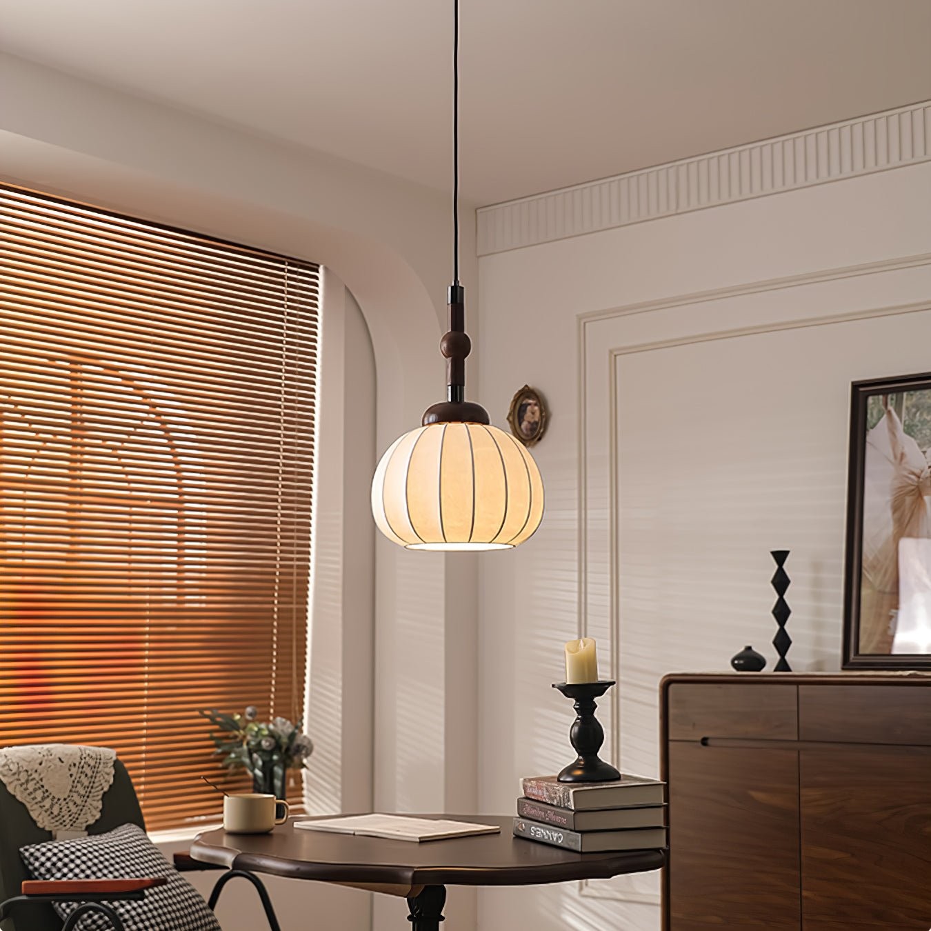 Silk Globe Pendant Lamp M515