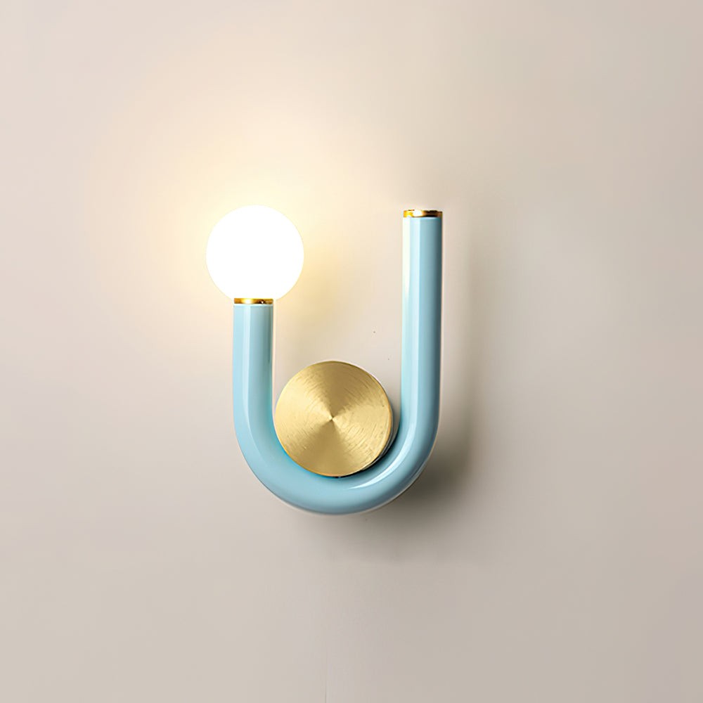 Creative U Shaped Double Head Wall Lamp M192