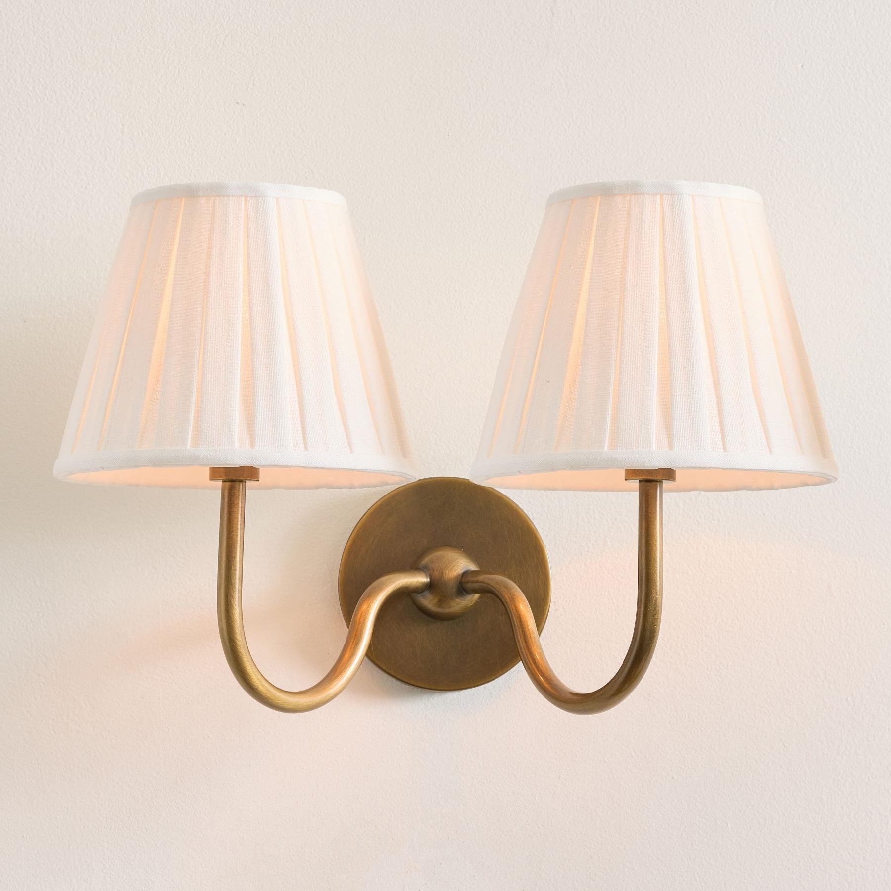 Luvora Modern Pleated Shade Wall Lamp for Bedroom & Living Room T036