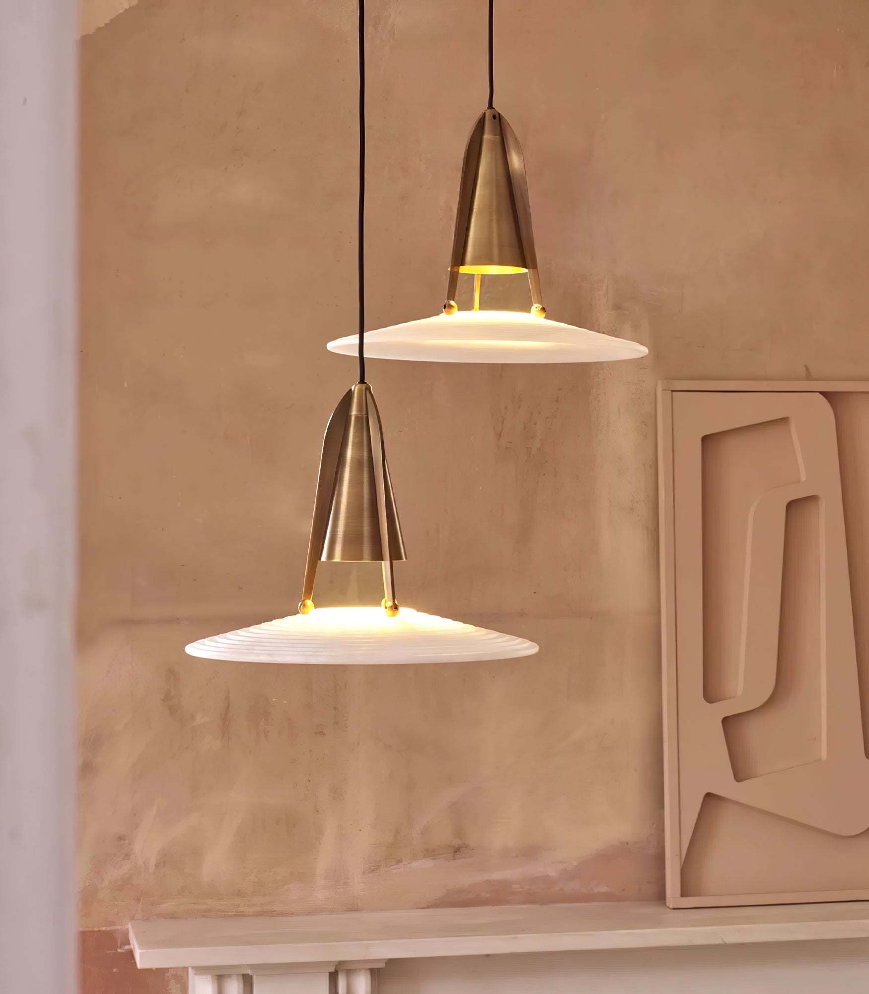 Aragon Alabaster Pendant Lamp D391