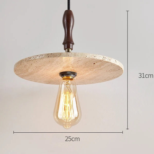 Medieval Travertine Chandelier D929