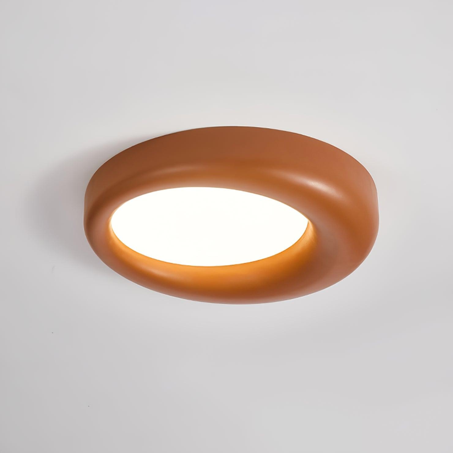 Center Offset Concentric Circle Acrylic Ceiling Lamp M413