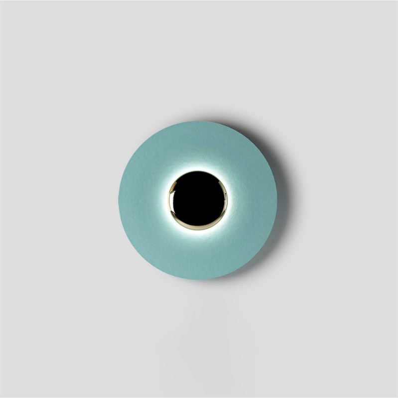 Simplicity Round Ginger Glow Wall Light S188
