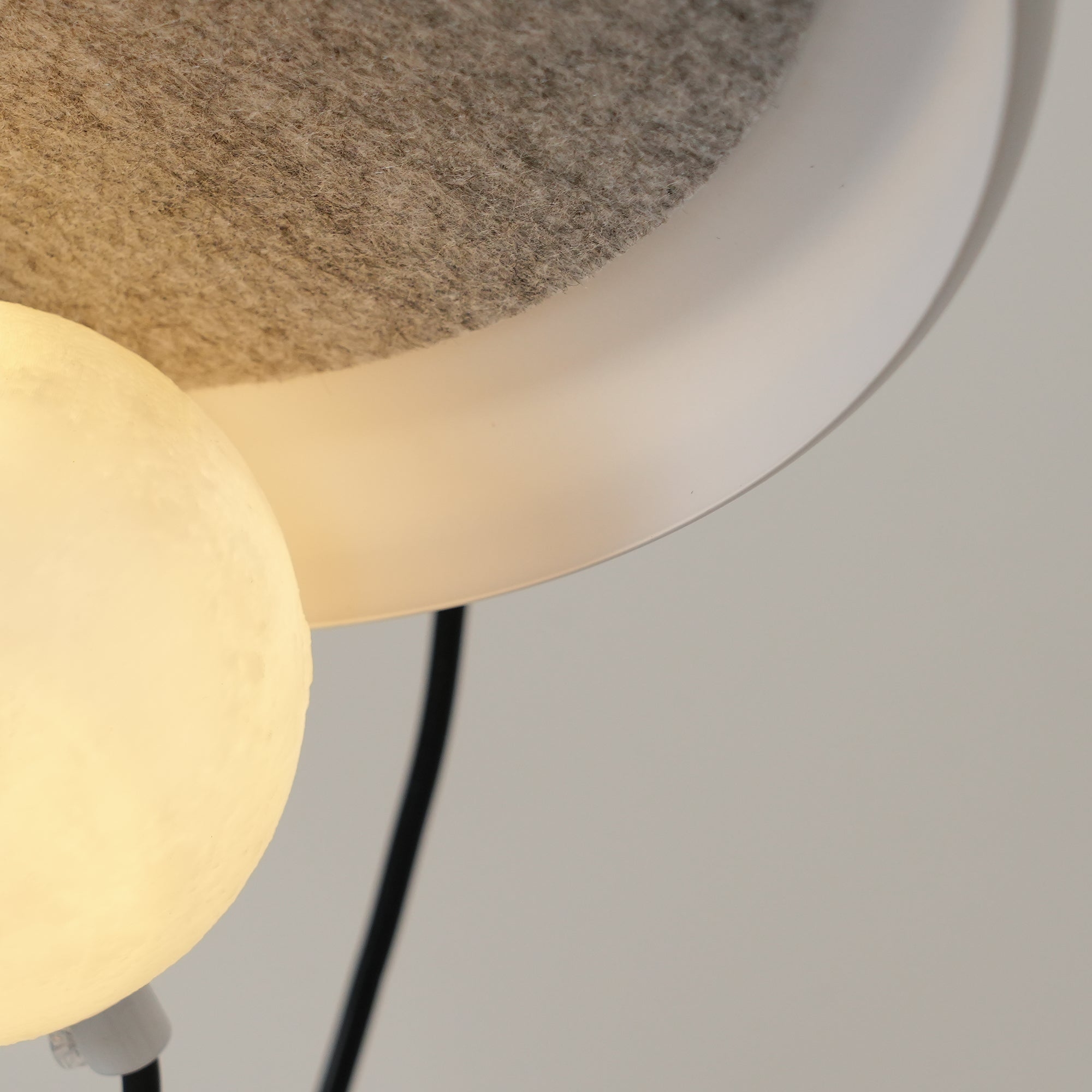 Acoustic Disc Pendant Lamp D448