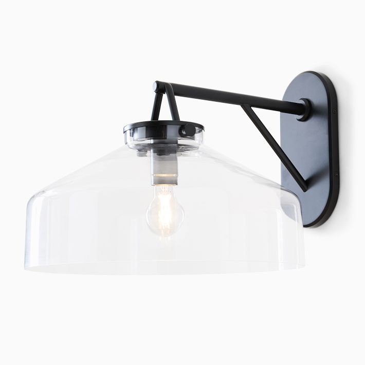 Hanton Minimalist Outdoor Wall Light - Matte Metal Industrial Sconce for Modern Spaces T154