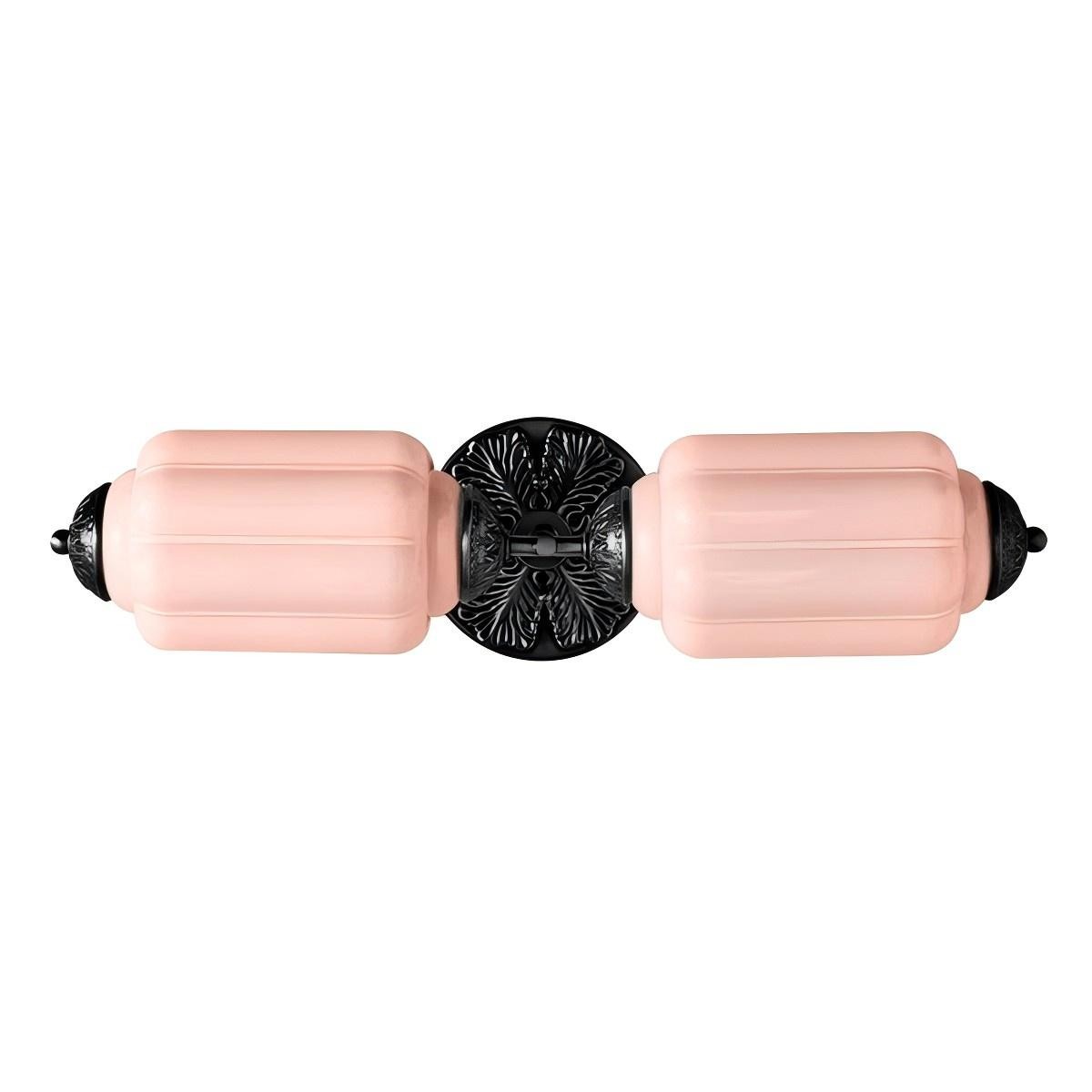 Eloise Pumkin Glass Vanity Sconce G51