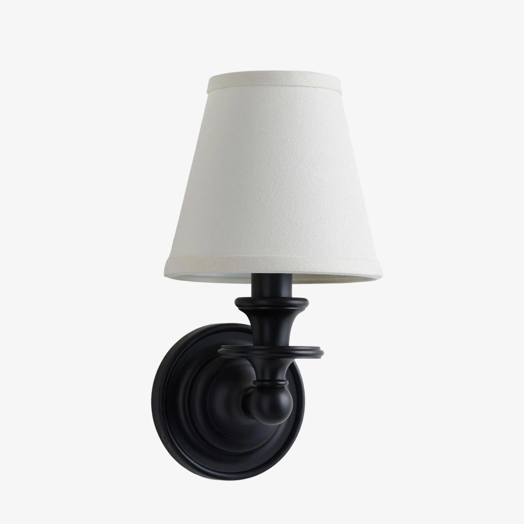 Kalvora Fabric Shade Wall Sconce - Stylish Accent Lighting for Bedroom & Hallway T090