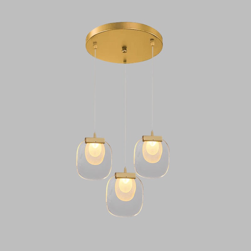 Glass Ripples Pendant Lamp M258