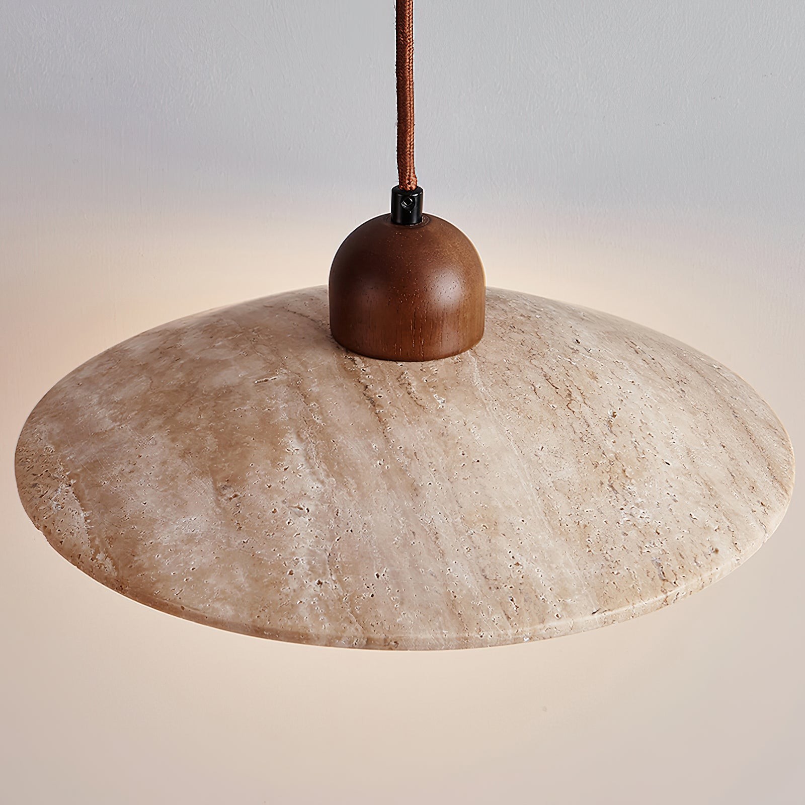 Wood Retro Wabi-Sabi Style Pendant Lamp M281