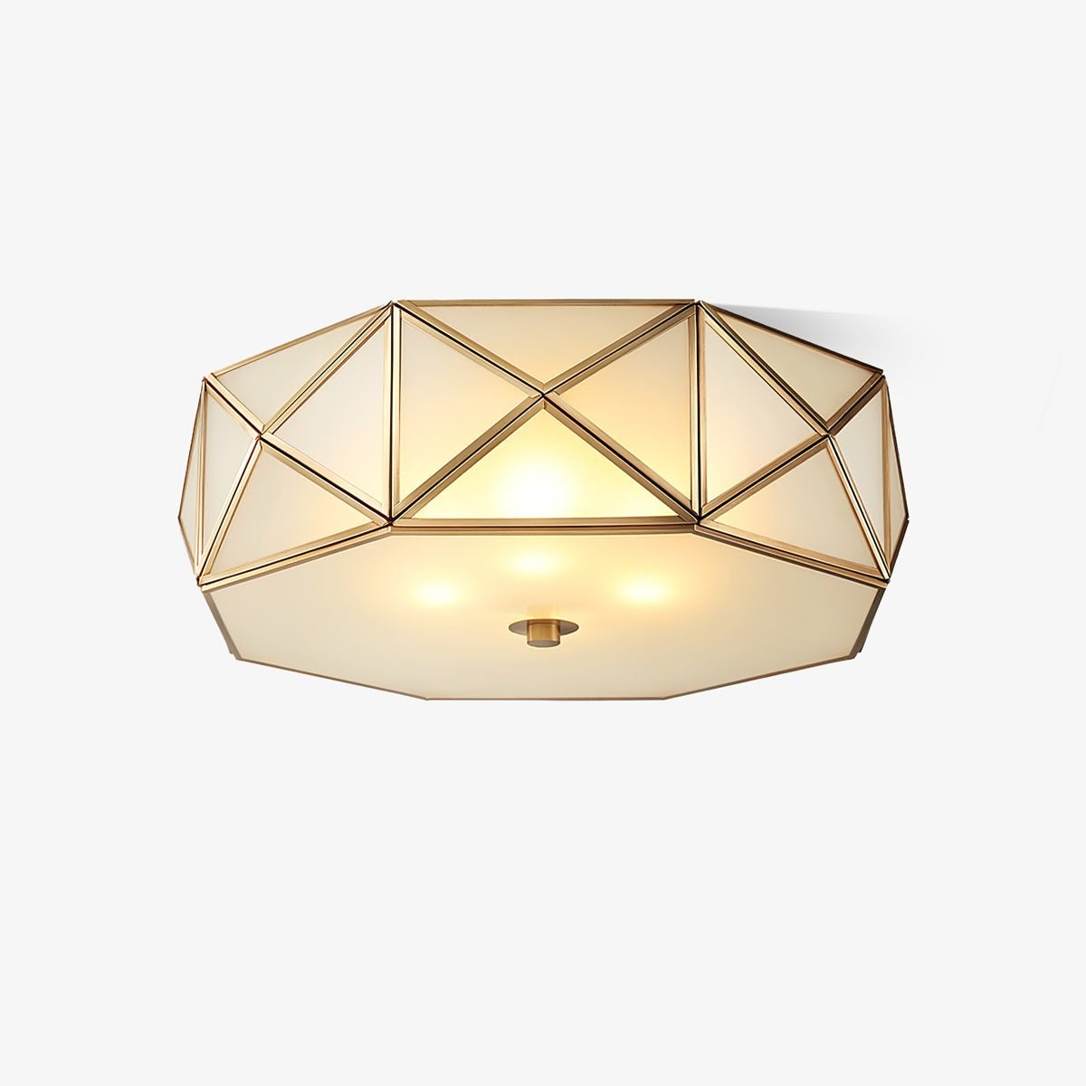 Geometric Shaped Flush Ceiling Light M556