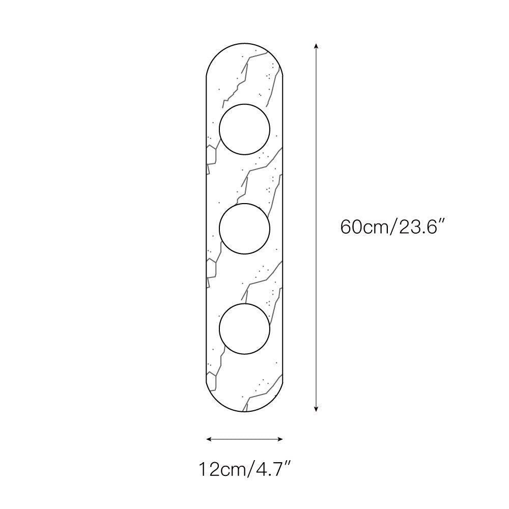 Modulo Marble Wall Lamp D626