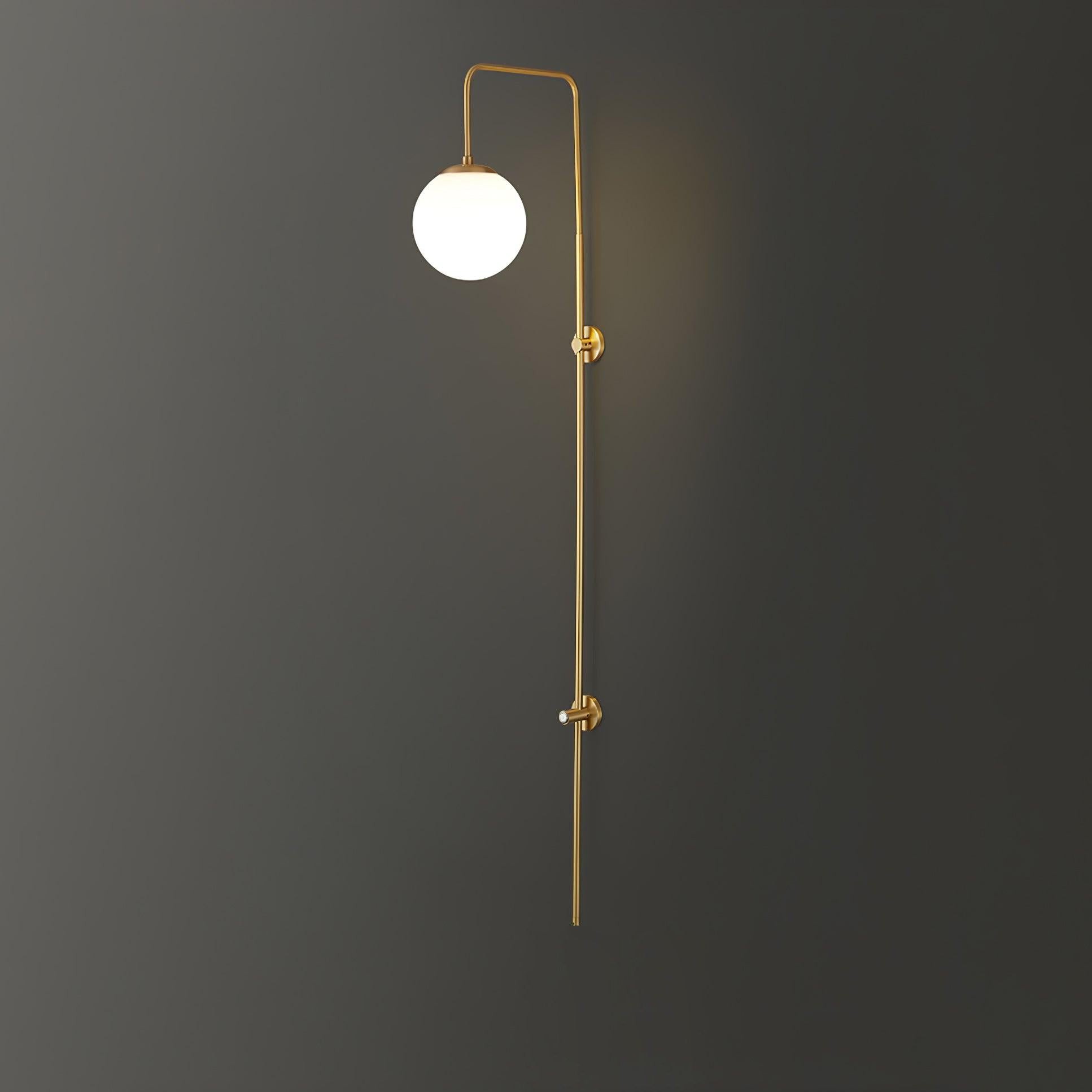 Globe Brass Wall Sconce M555