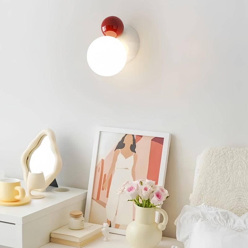 Macaron Globe Metal Wall Light Ceiling Light M226