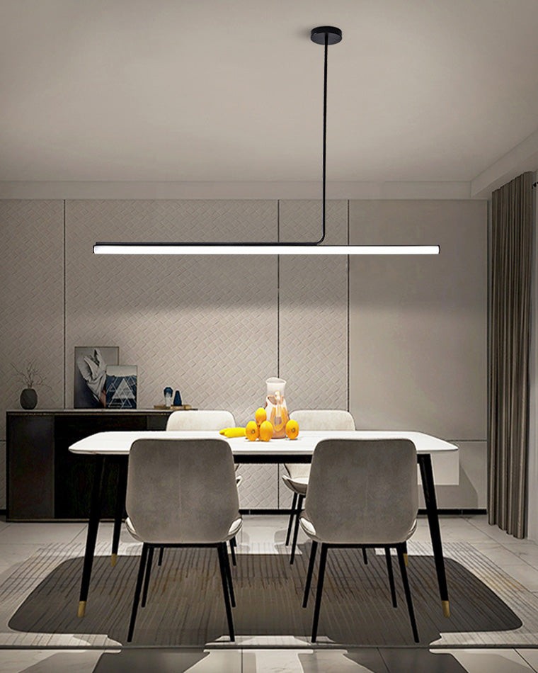 Modern Simple Asymmetrical Linear Pendant Lamp M140