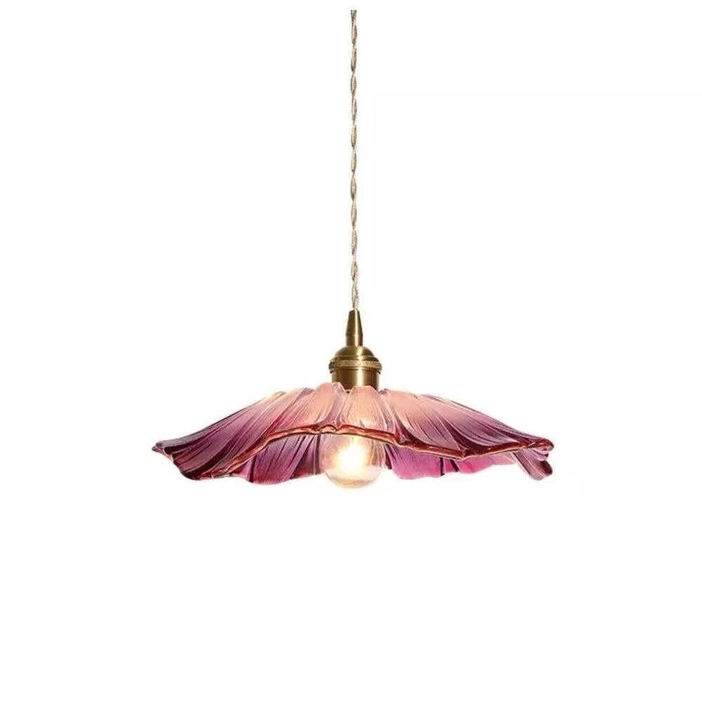 Tiffany Lotus Glass Pendant Light S55