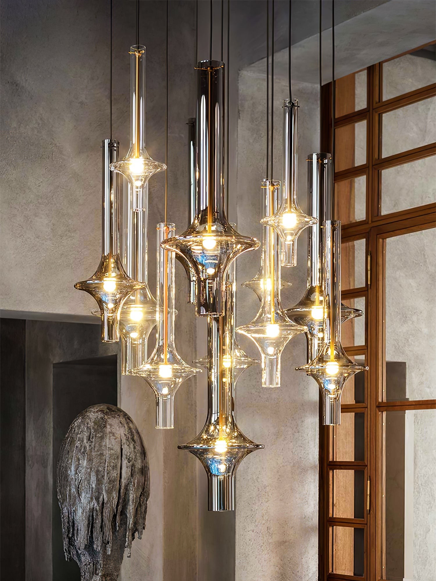 Modern Creative Glass Tube Pendant Lamp M101