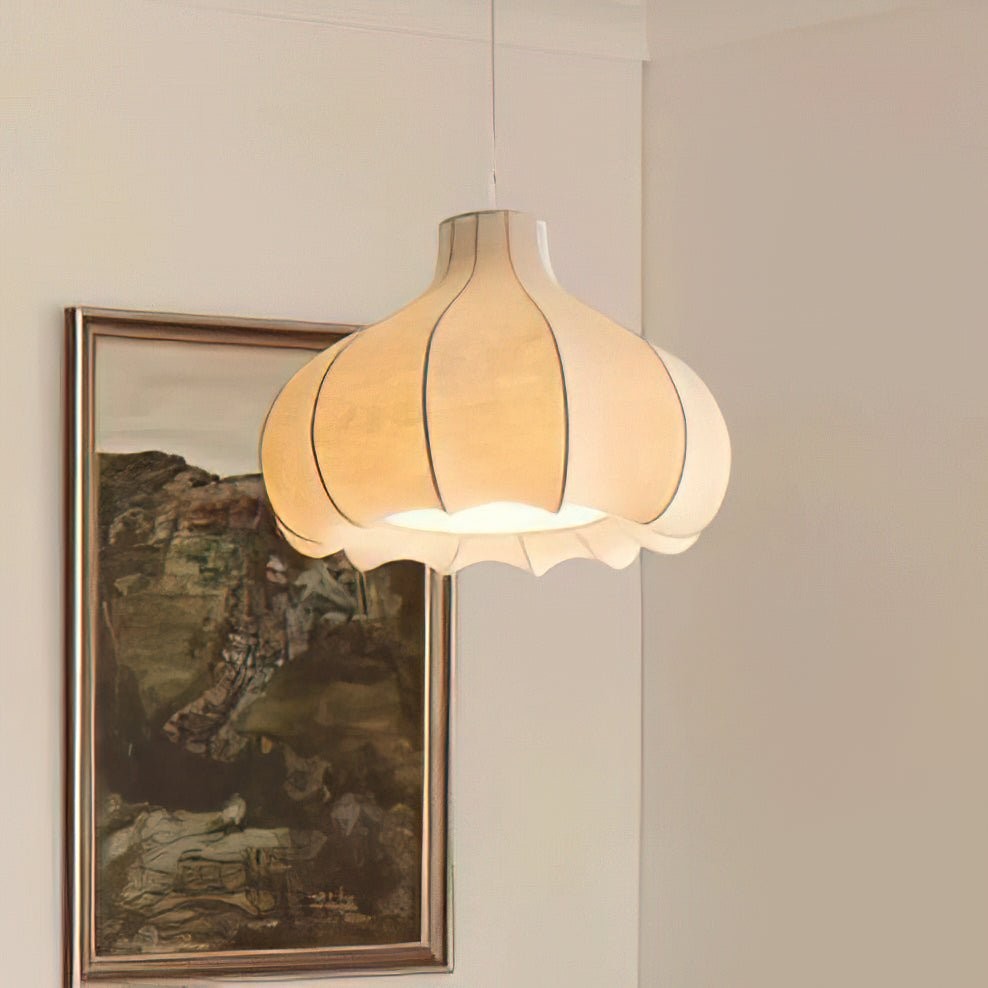 Onion Bubble Silk Pendant Lamp M537