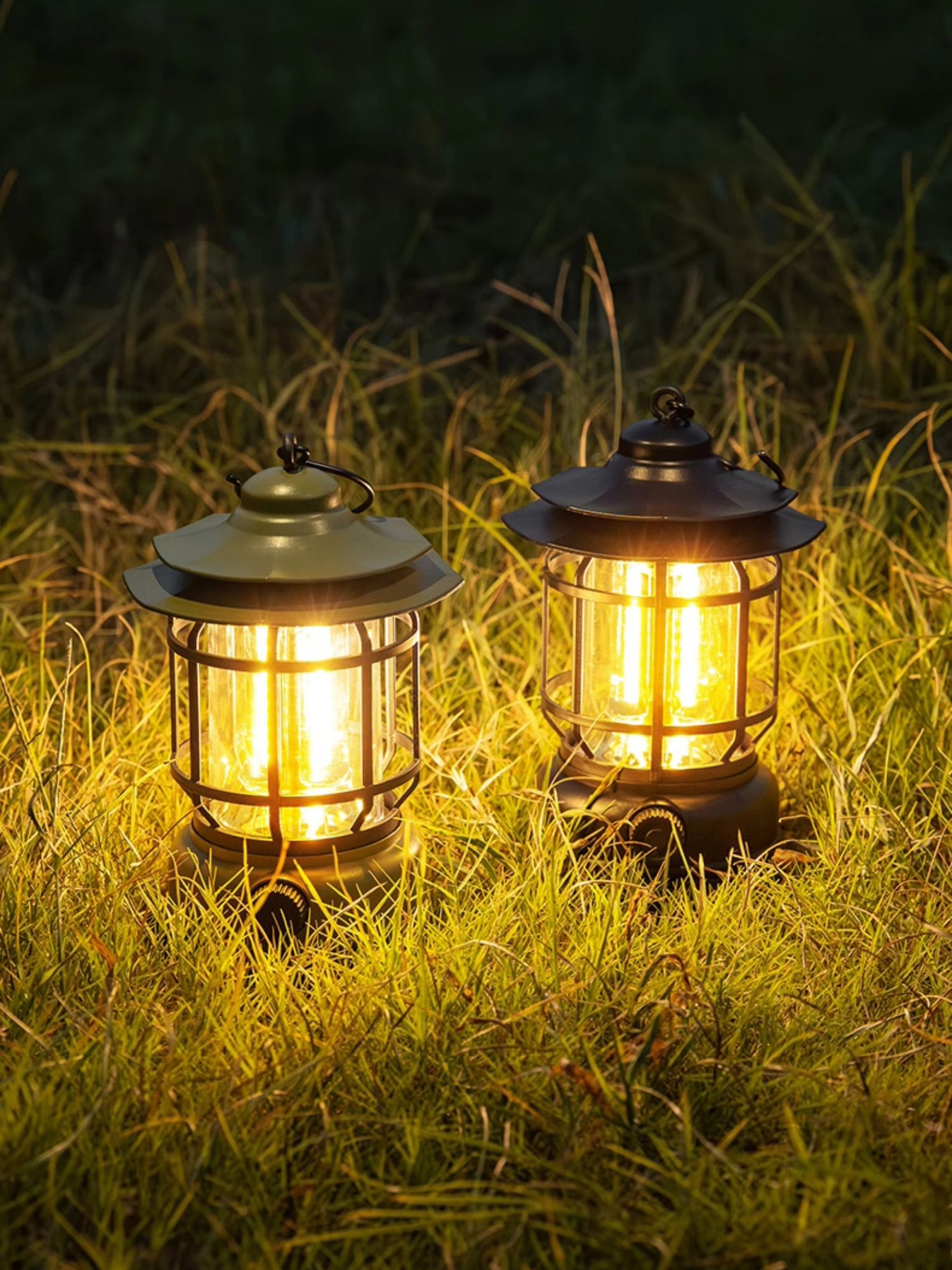 Lantern Outdoor Camping Table Lamp (built-in battery) D416