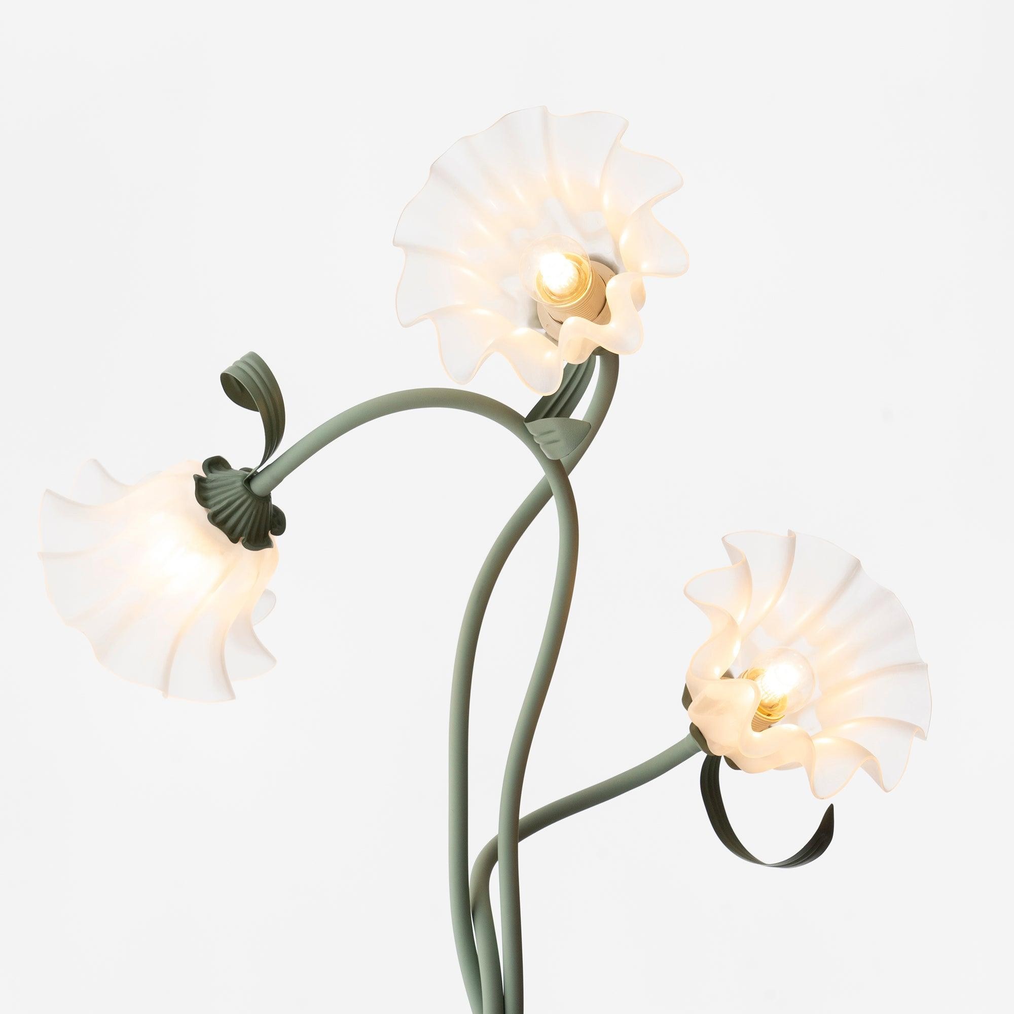 Creative Multi-Head Winding Flower Shape Floor Lamp M175