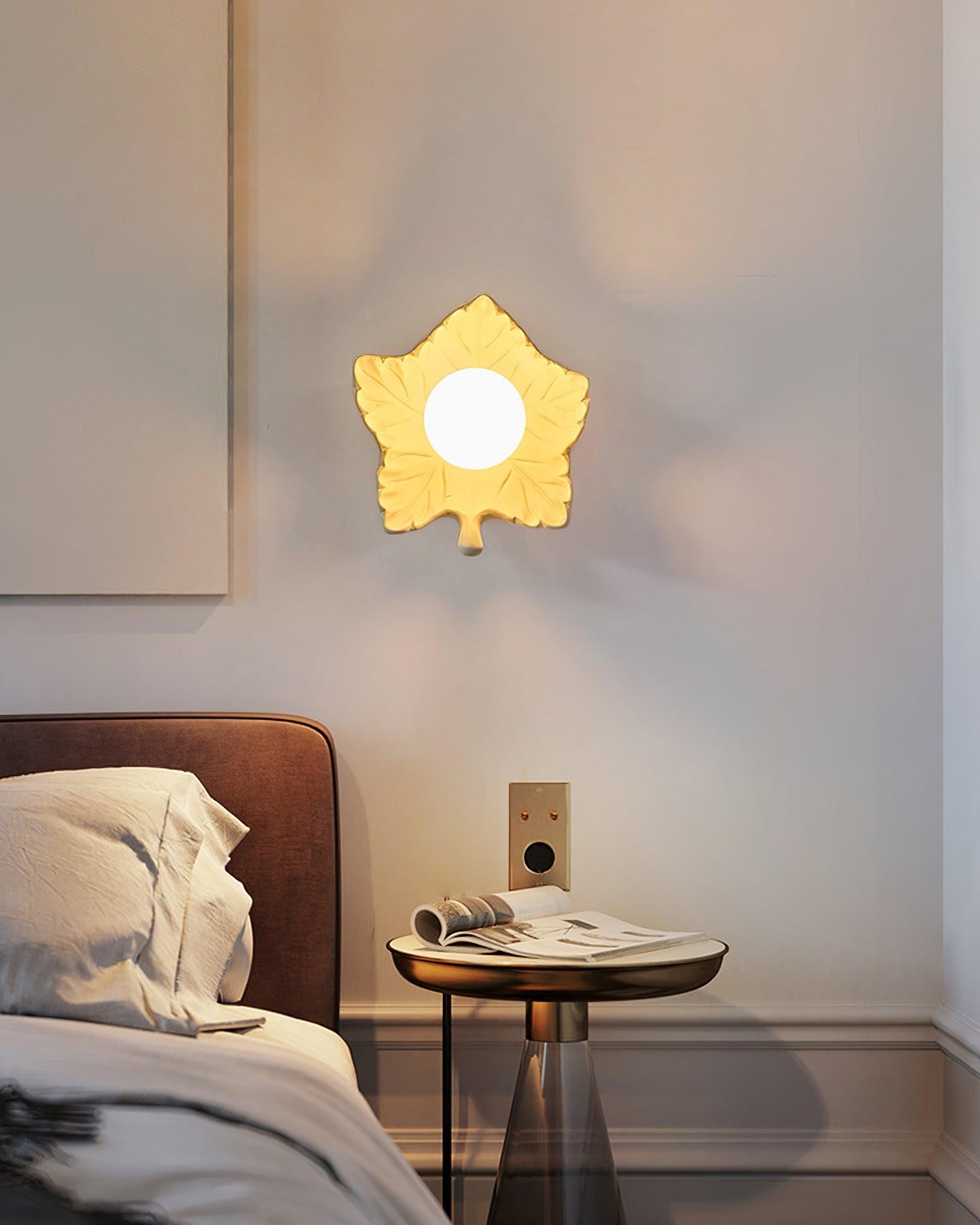 Maple Leaf Wall Light M362