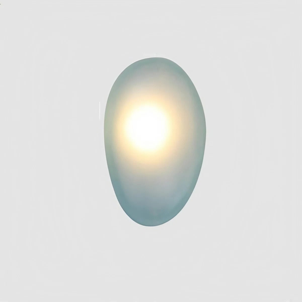 Pebble Glass Wall Lamp for Bedroom