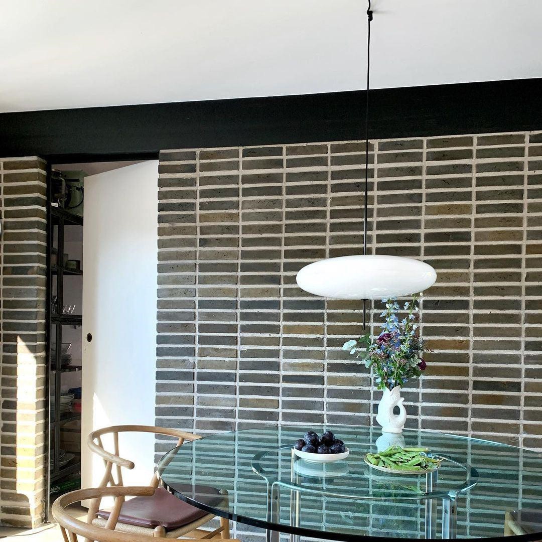Modern Elliptical Shape Pendant Light