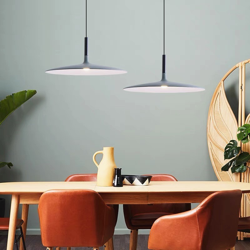 Scandinavian Large Cone LED Pendant Light S08