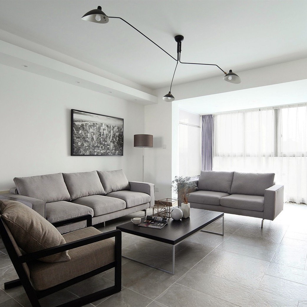 Industrial Adjustable Multi Arm Ceiling Light S17