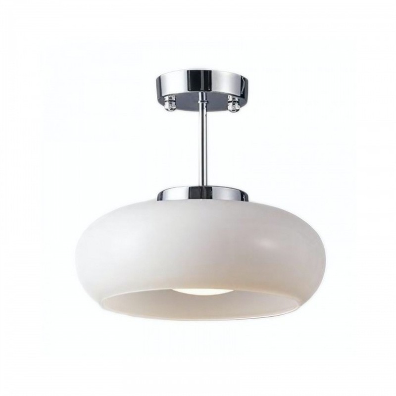 Art Deco Bauhaus Glass Disc Ceiling Light S152