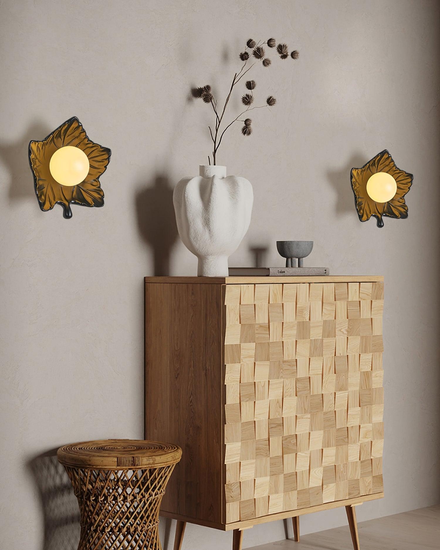 Maple Leaf Wall Light M362