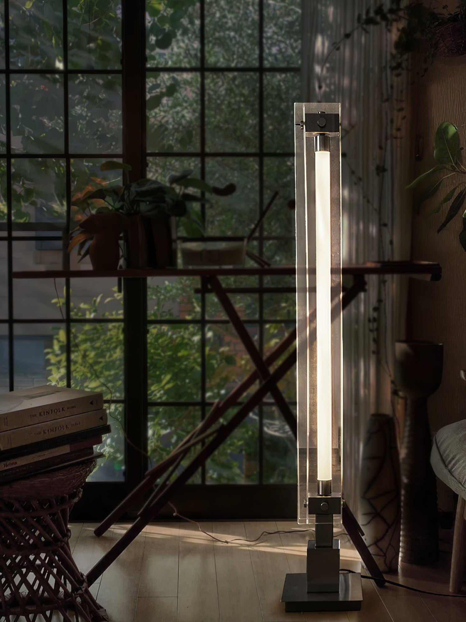 Industrial Style Minimalist Glass Floor Lamp S35