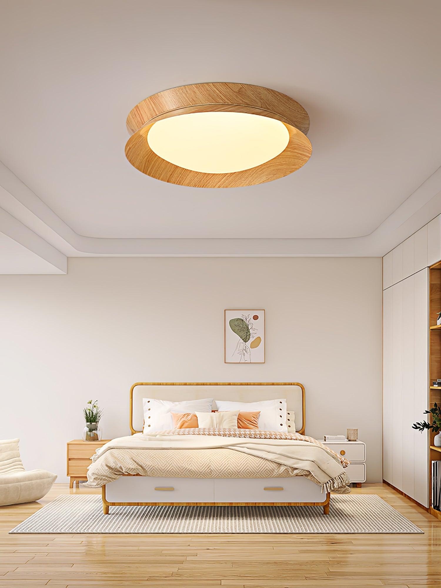 Double Half Round Ceiling Light M386