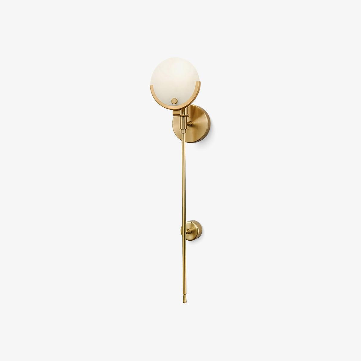 Metal Brass Spherical Bedroom Wall Lamp M88
