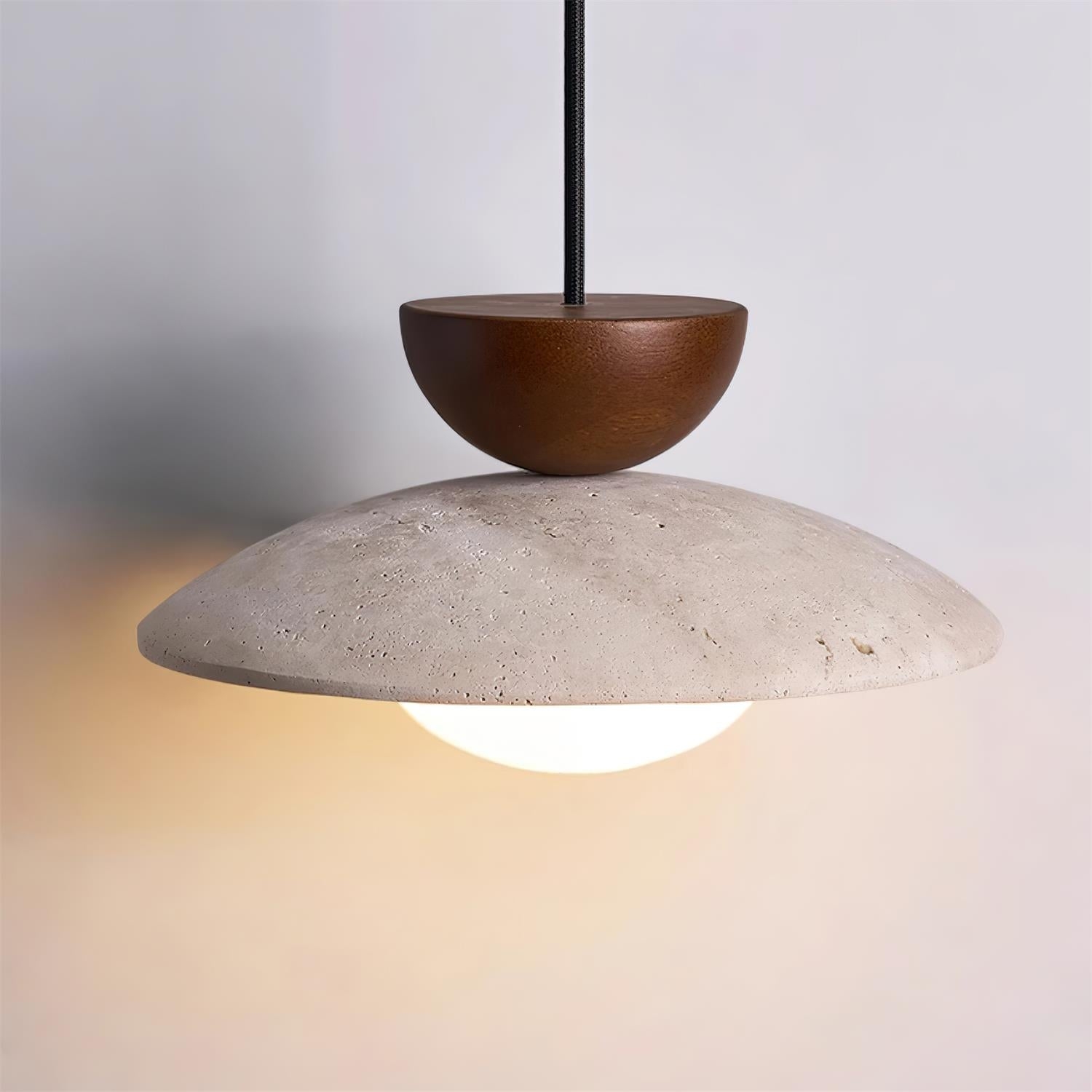 Tia Travertine Pendant Lamp D07