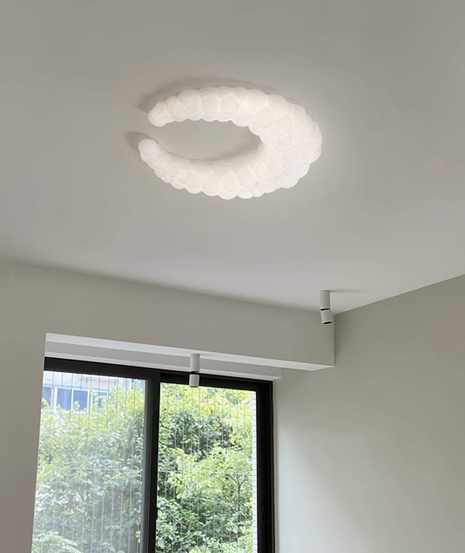 Cream Style Moon Ceiling Lamp M580
