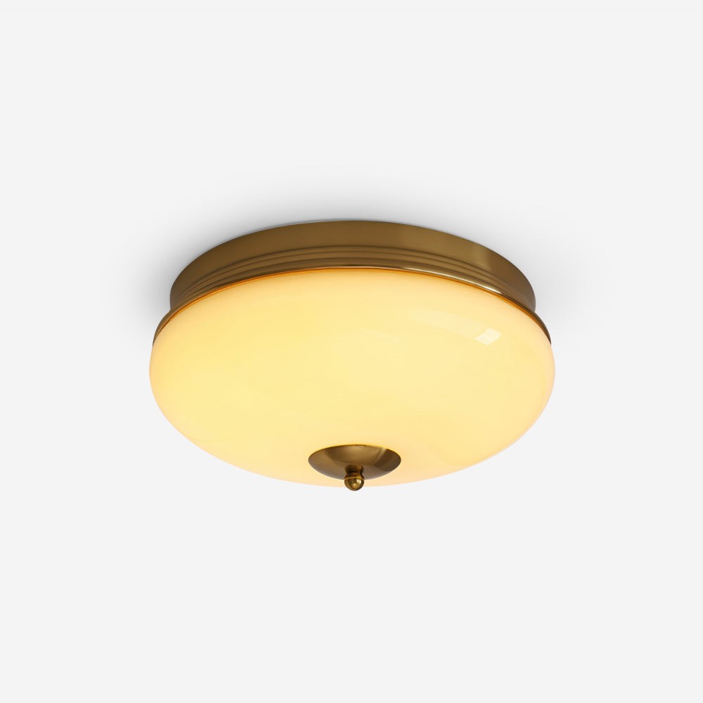 European Mid Century Cream Ceiling Light M242