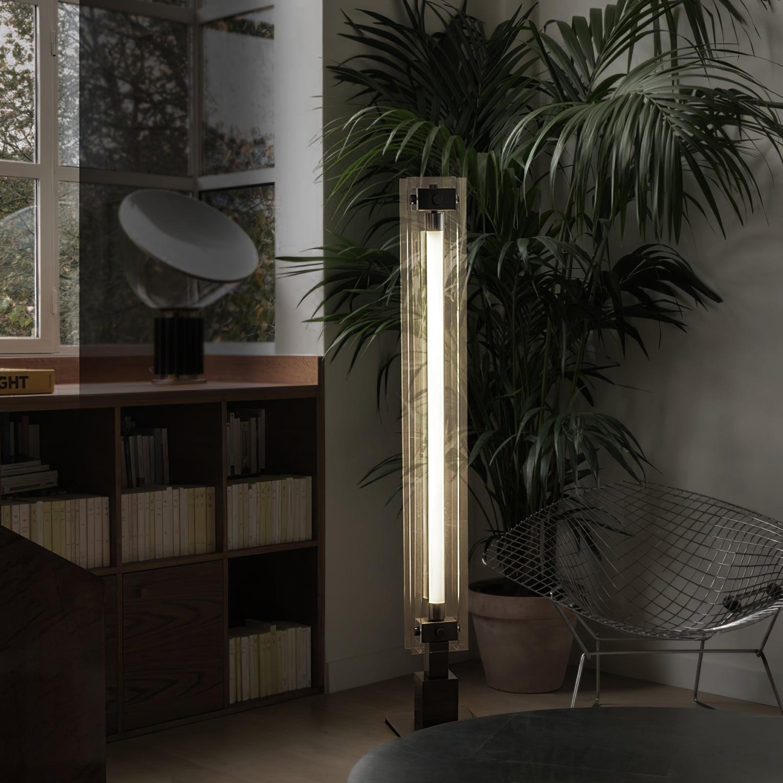 Industrial Style Minimalist Glass Floor Lamp S35