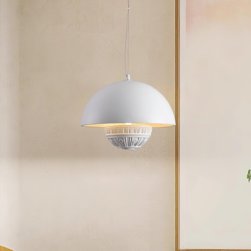 Semi Circular Metal Pendant Lamp M345