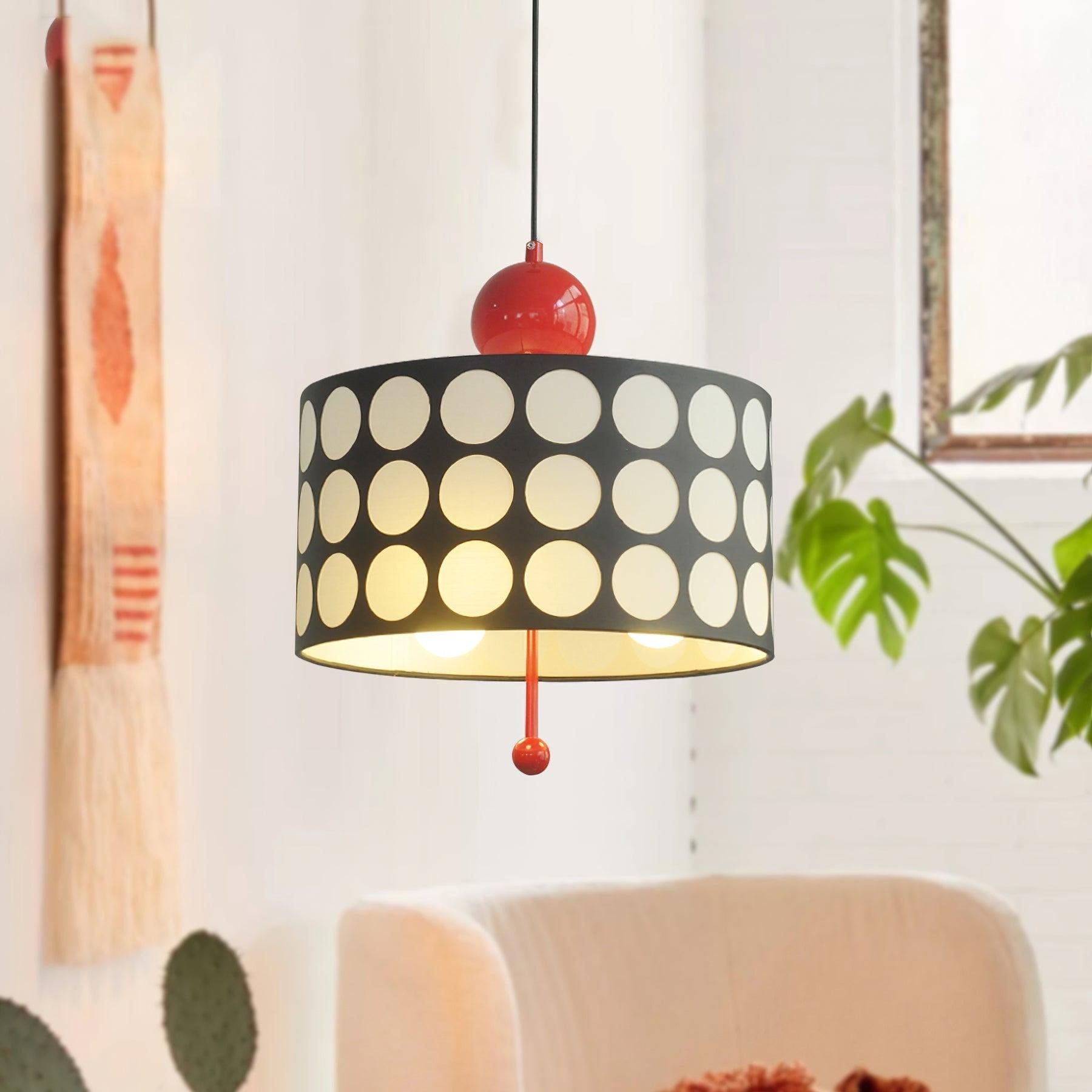 Lattice Acrylic Polka Dots Pendant Lamp M267