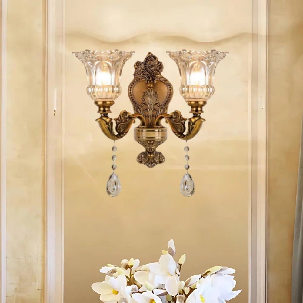 The Vintage Felicia Dual Wall Lamp D785